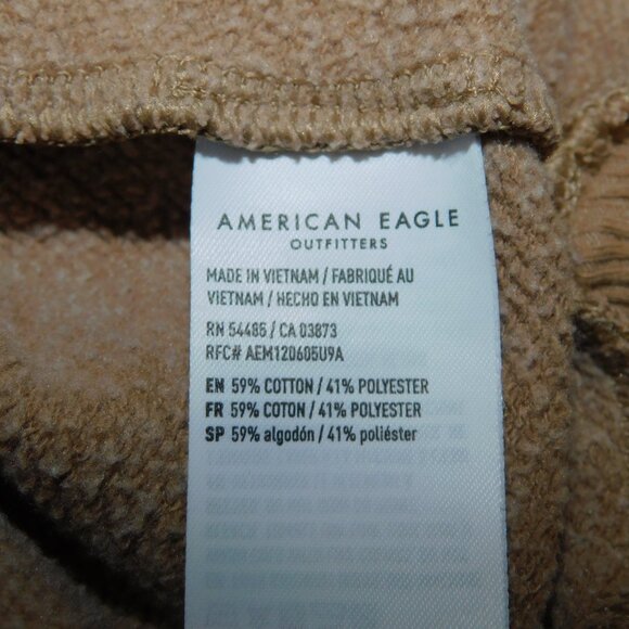 AE American Eagle Women's M Funday Mushroom Skeleton Brown crewneck Sweatshirt - Picture 6 of 10